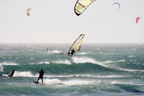 Kite Surfing in Blouberg